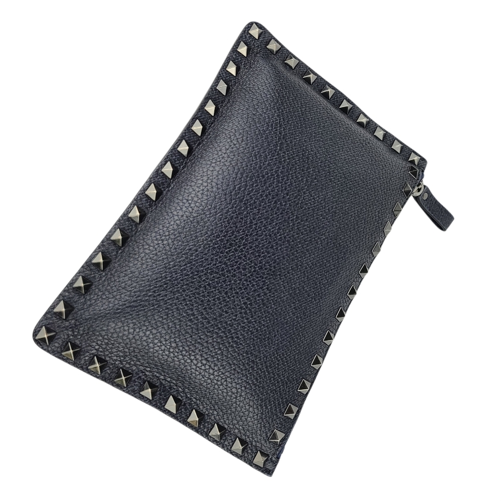 Valentino Garavani Rockstud Atelier Leather Pouch - Picture 5 of 9